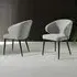 Marcus Dining Chair Set of 2 - Light Grey, Fabric