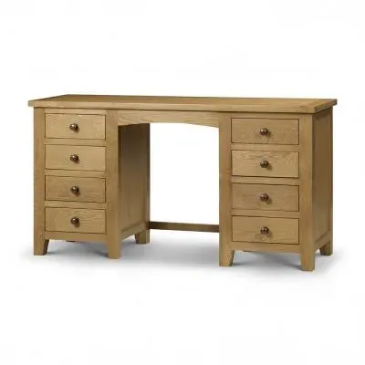 Marlborough 8 Drawer Dressing Table - Oak