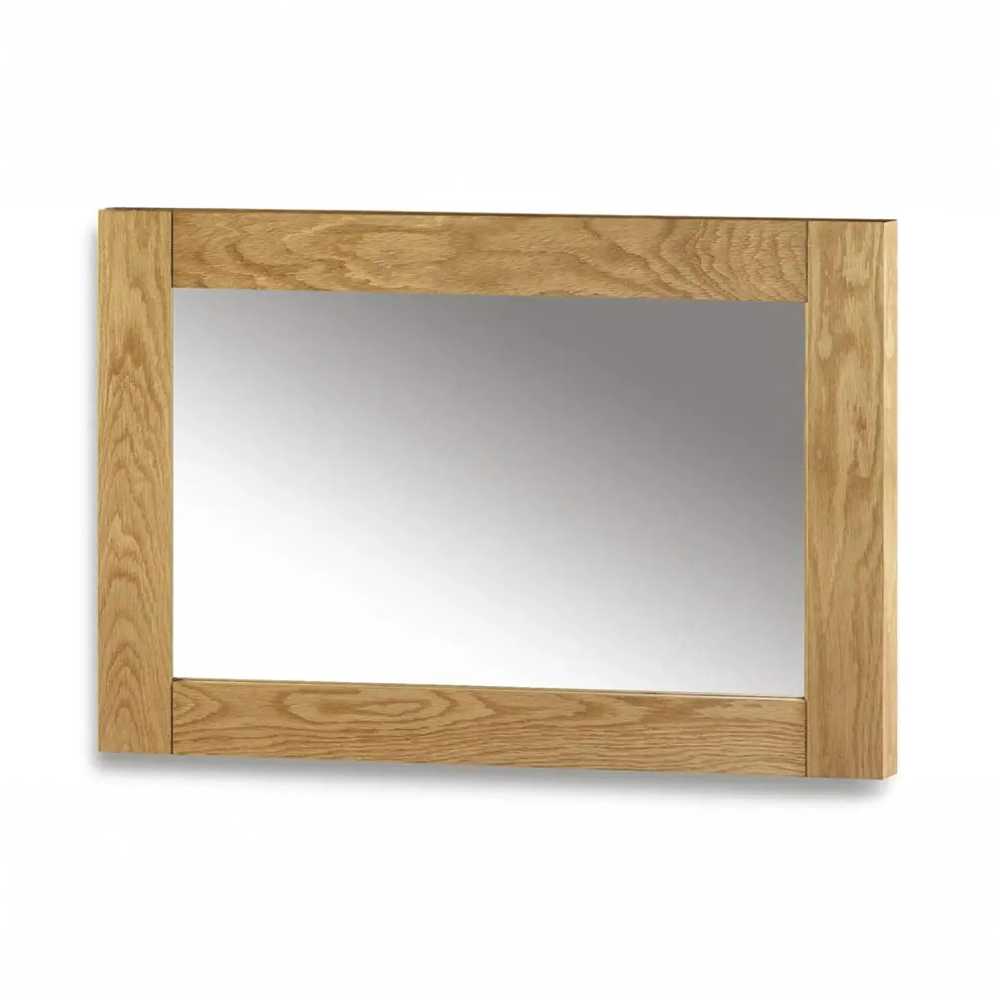 Marlborough Rectangular Wall Mirror - Oak