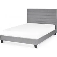 Merida Bed Frame - Grey, Fabric