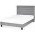 Merida Bed Frame - Grey, Fabric