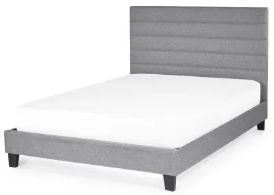 Merida Bed Frame - Grey, Fabric