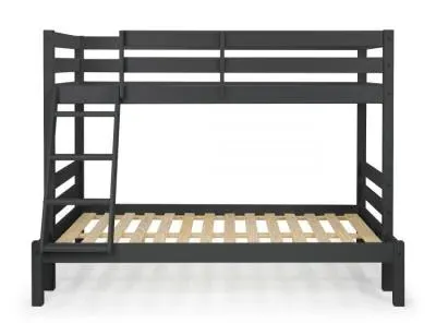 Merlin Triple Sleeper Bunk Bed - Dark Grey image