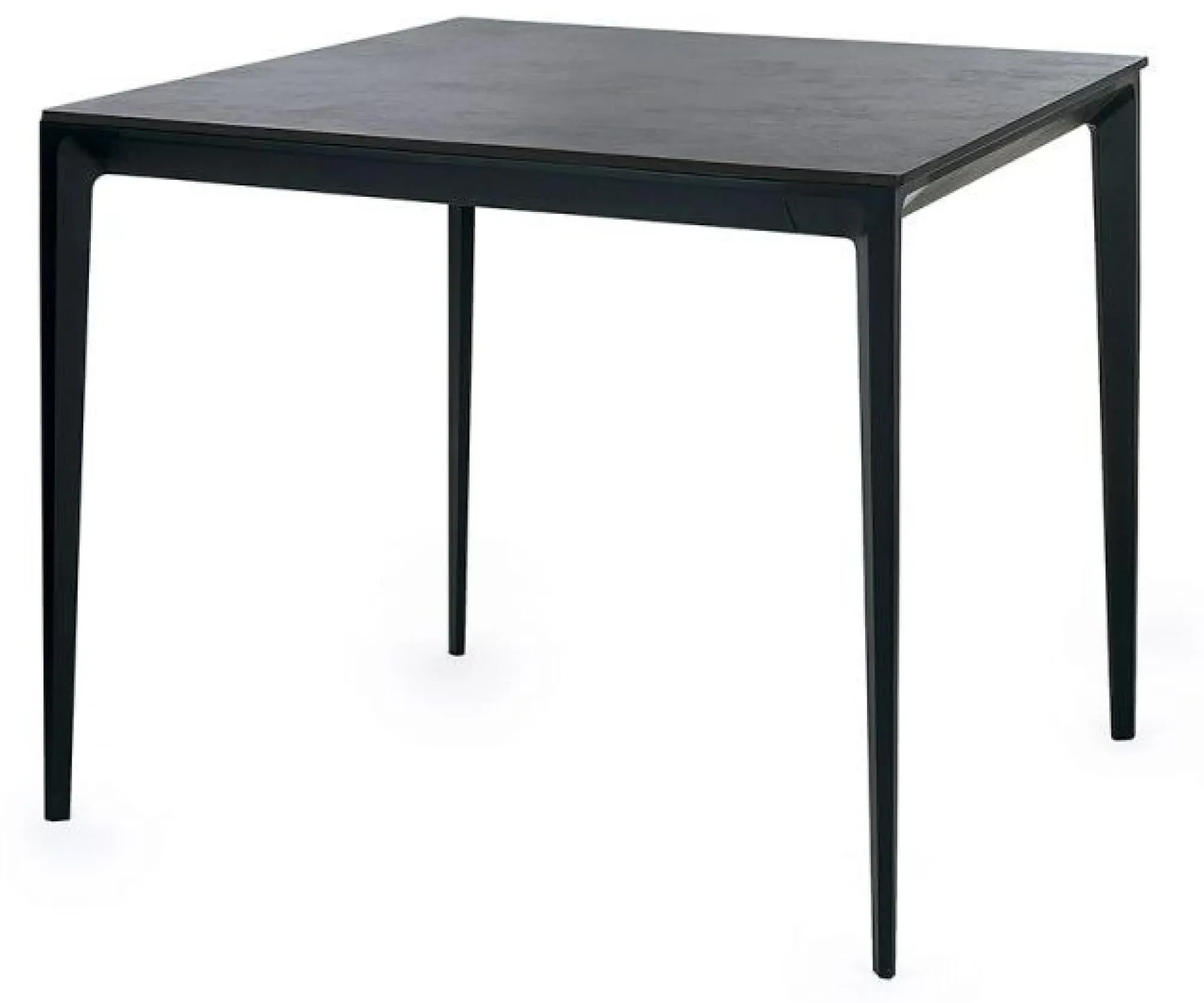 Miami 2-Seater Square Dining Table - Grey, Ceramic