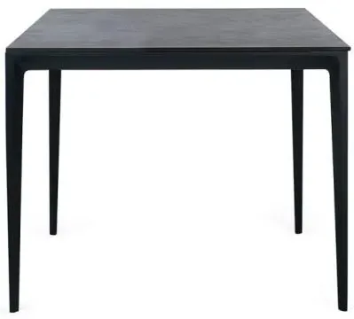 Miami 2-Seater Square Dining Table - Grey, Ceramic image