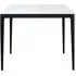 Miami 2-Seater Square Dining Table - White, Ceramic