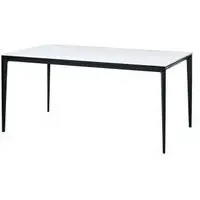 Miami 4-Seater Dining Table - White, Ceramic