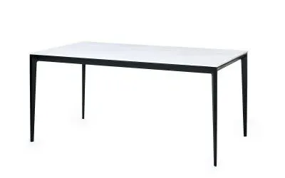 Miami 4-Seater Dining Table - White, Ceramic