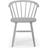 Modena Spindle Back Dining Chair Set of 2 - Grey