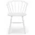 Modena Spindle Back Dining Chair Set of 2 - White