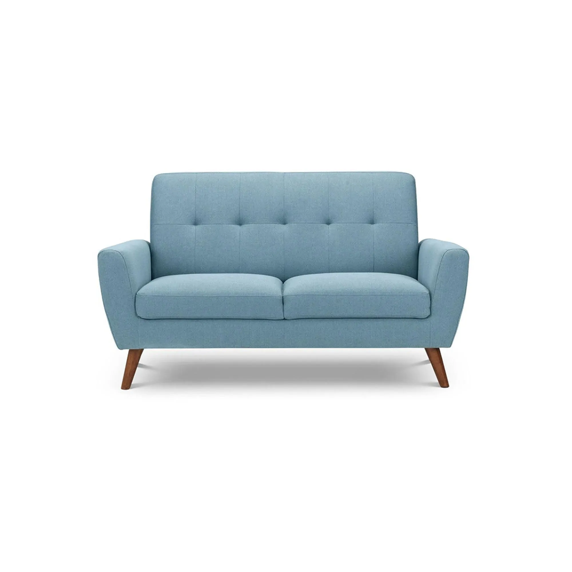 Monza 2-Seater Sofa - Blue, Fabric