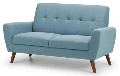 Monza 2-Seater Sofa - Blue, Fabric image