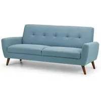 Monza 3-Seater Sofa - Blue, Fabric