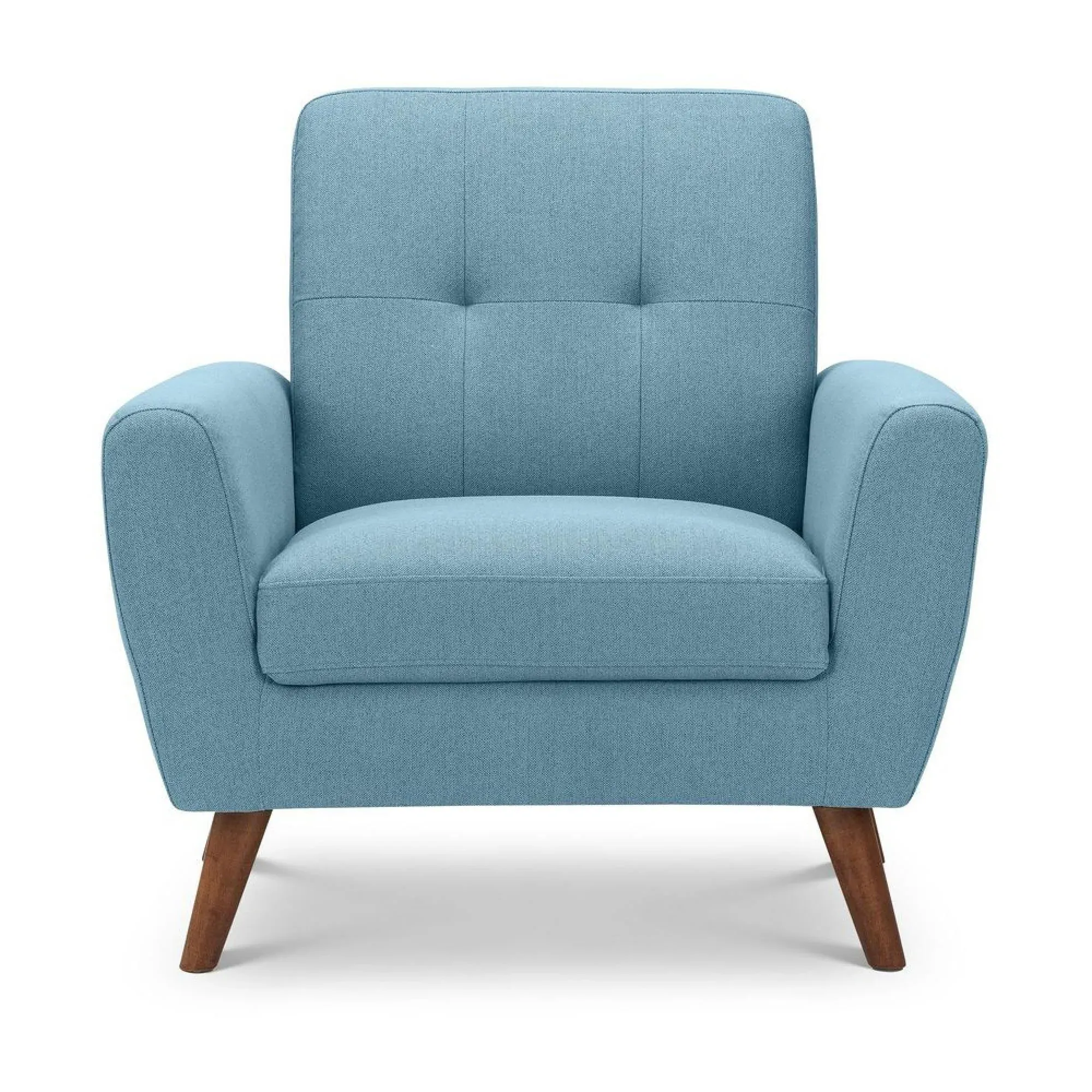 Monza Armchair - Blue, Fabric