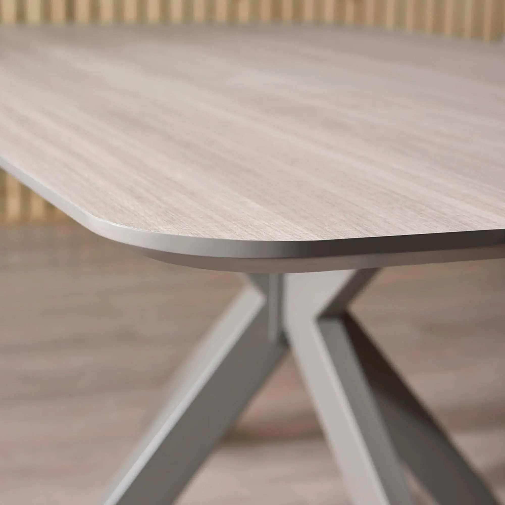 Noah 6-Seater Dining Table - Taupe