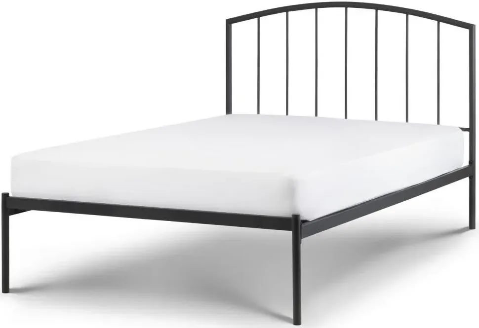 Onyx Metal Bed Frame - Grey