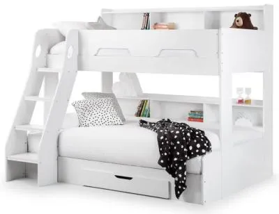 Orion Triple Sleeper Bed - White