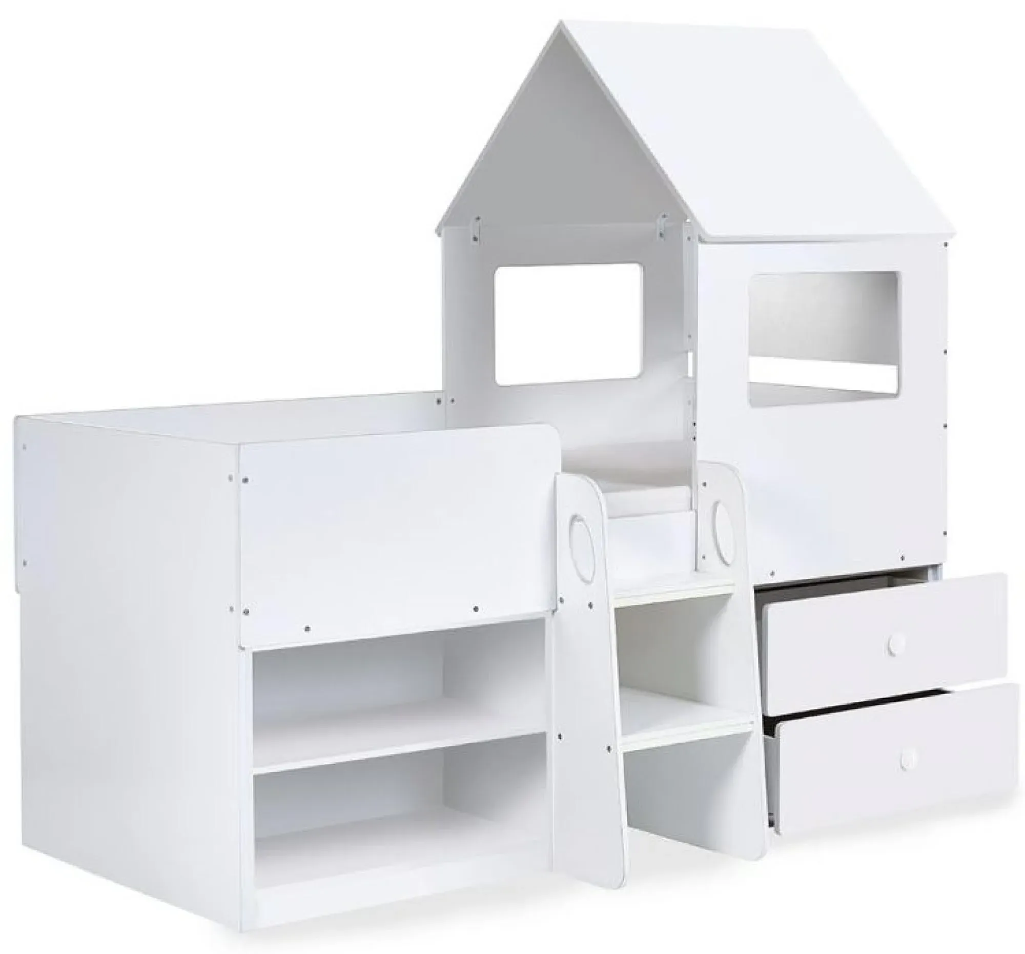 Orpheus Midsleeper Bed - White