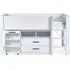 Otis Midsleeper Bed - White