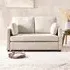 Ottilie 2-Seater Sofa - Beige, Fabric