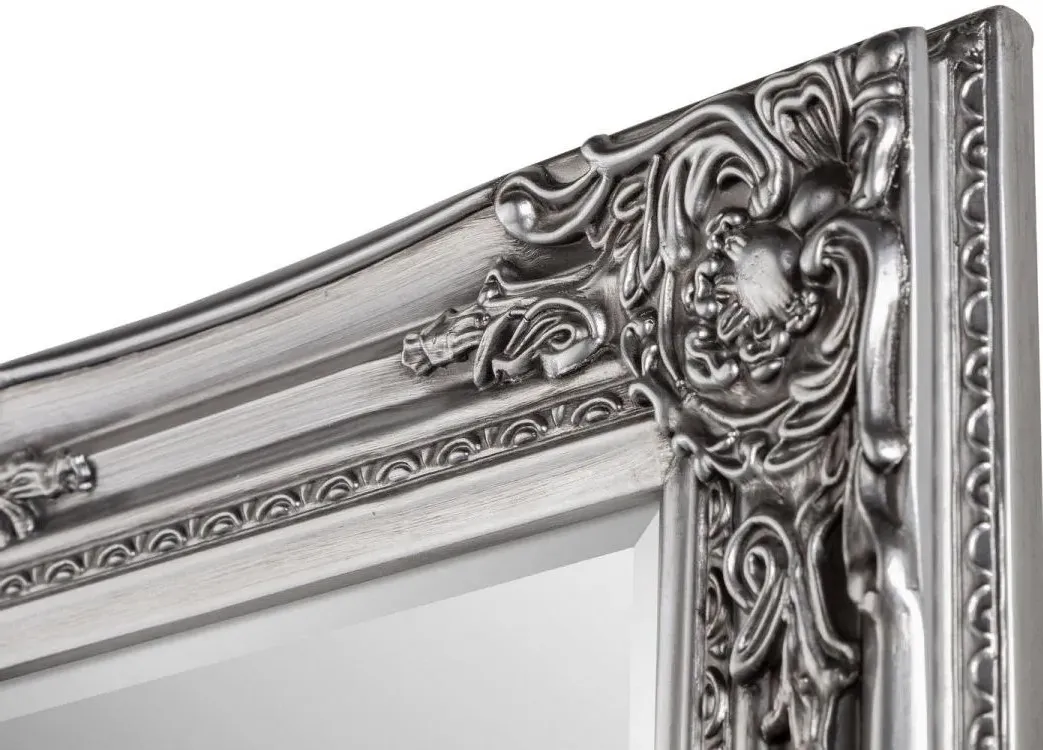 Palais Rectangular Leaner Mirror - Pewter