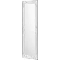 Palais Rectangular Leaner Mirror - White