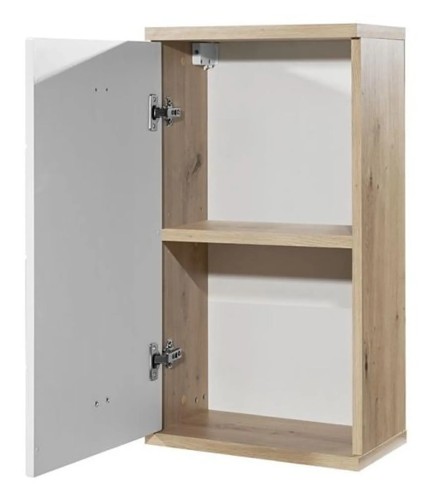 Pool 1 Door Wall Cabinet - White Gloss