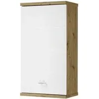 Pool 1 Door Wall Cabinet - White Gloss
