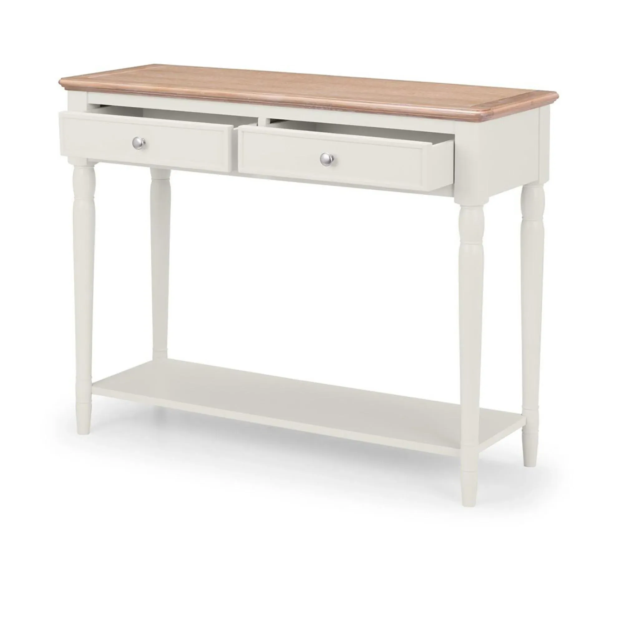Provence 2 Drawer Console Table - Grey