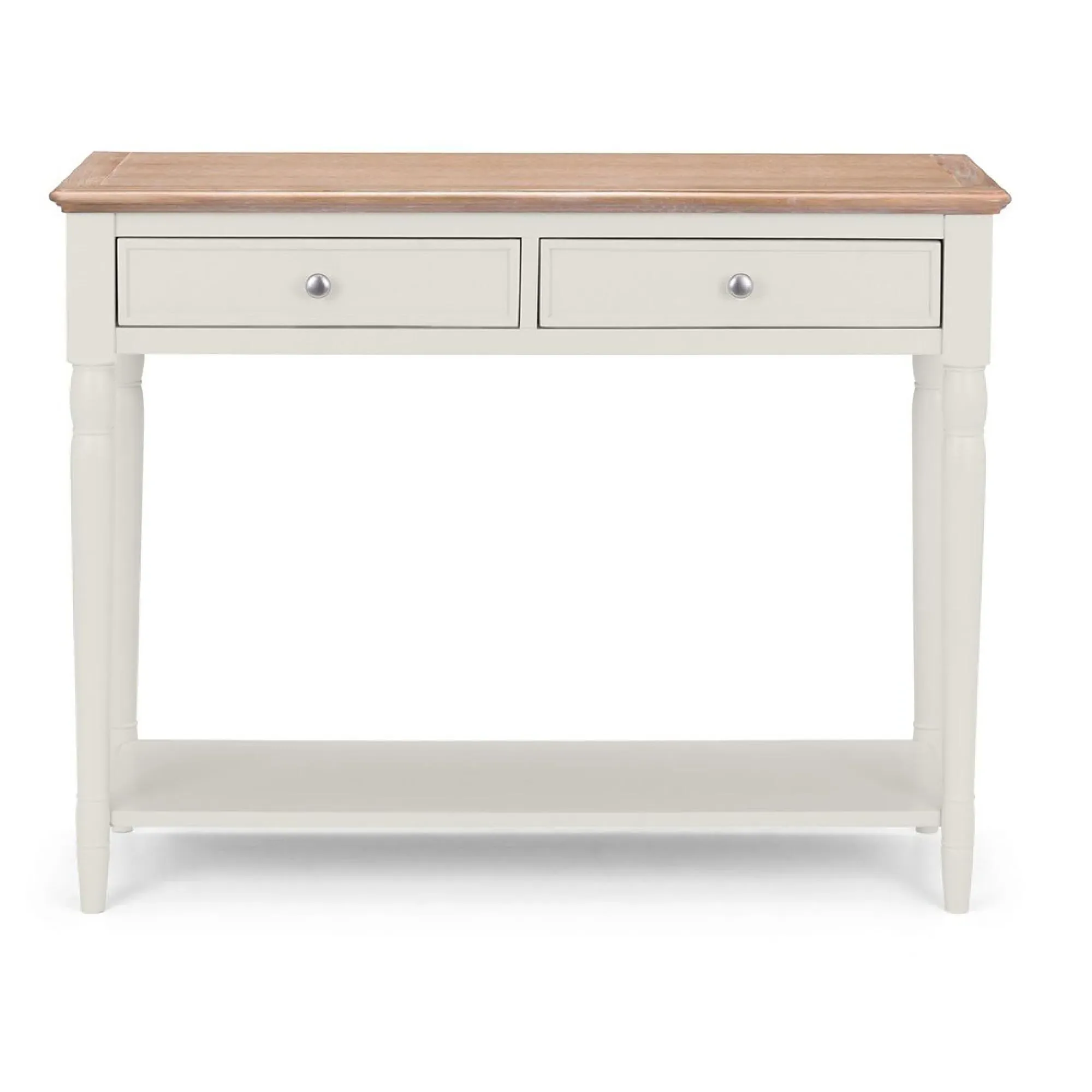 Provence 2 Drawer Console Table - Grey