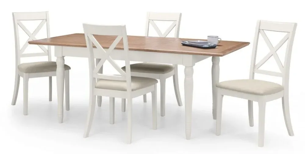 Provence 6-8 Seater Extendable Dining Set - Grey