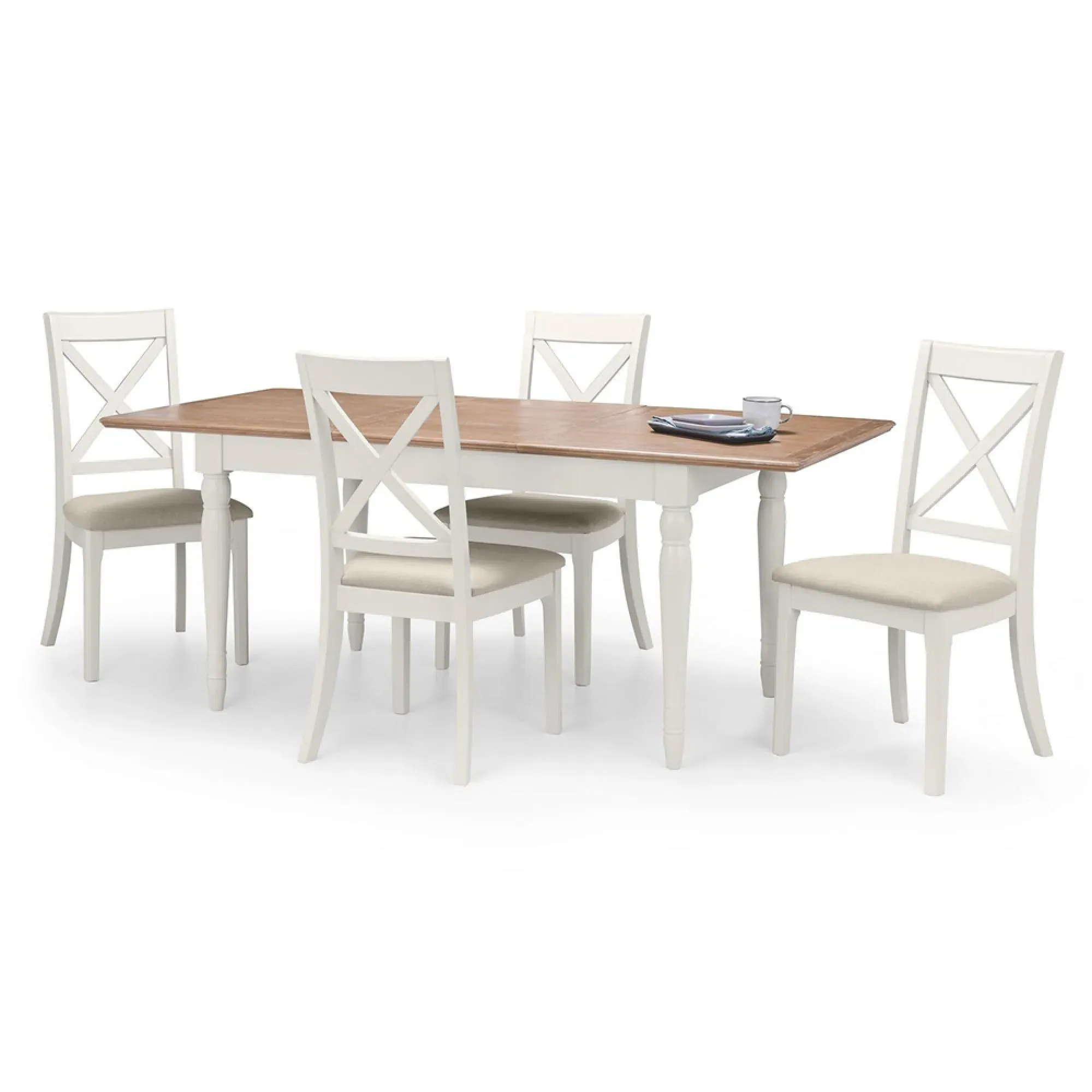 Provence 6-8 Seater Extendable Dining Table - Grey