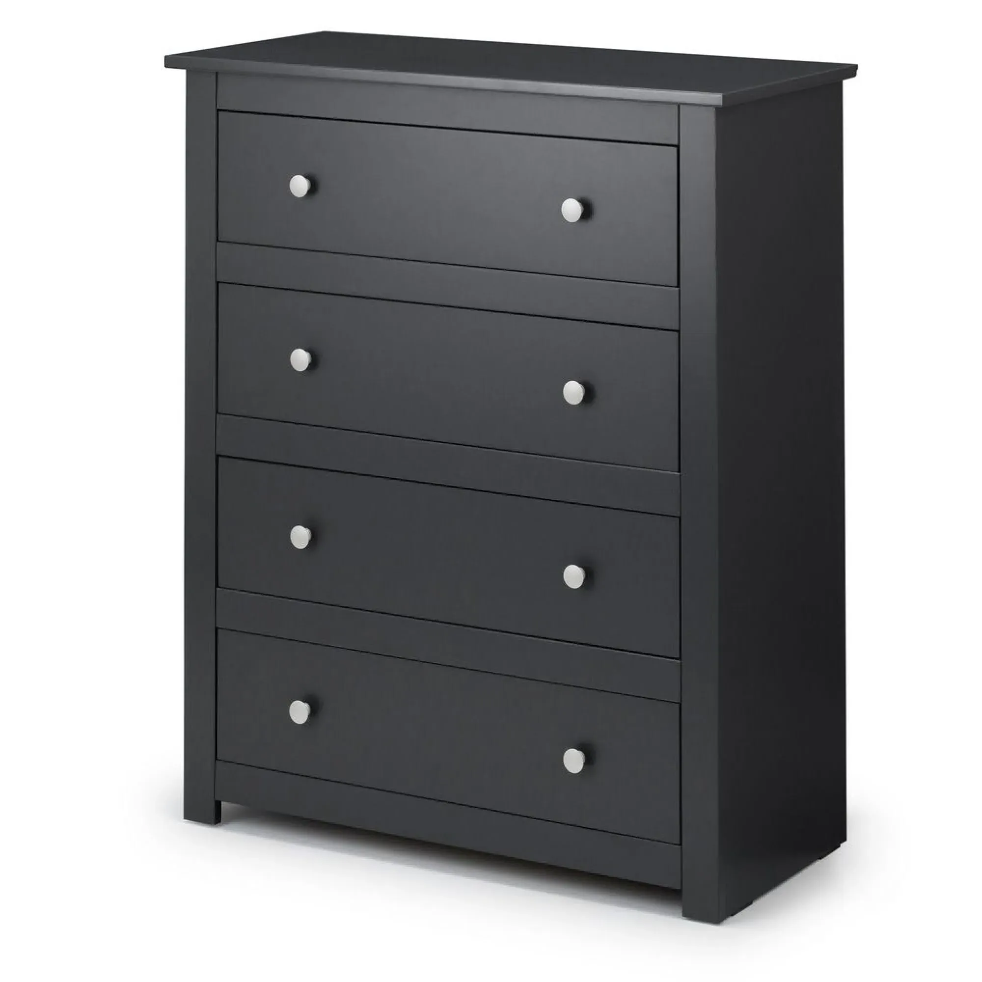 Radley 4 Drawer Chest - Dark Grey