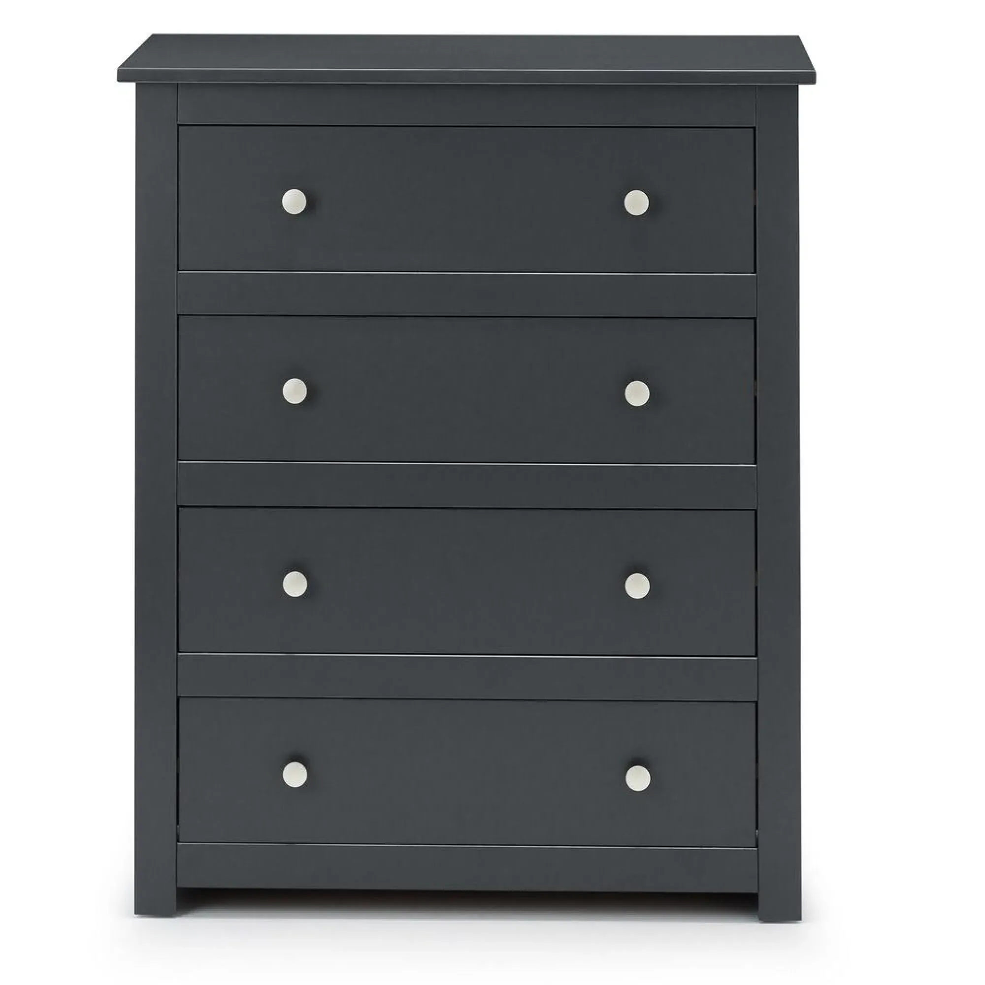 Radley 4 Drawer Chest - Dark Grey