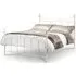 Rebecca Metal Bed Frame - White