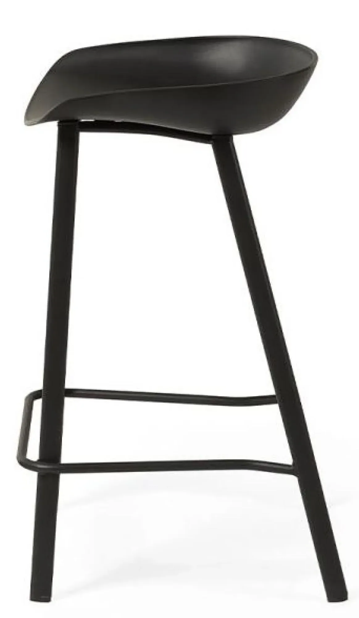 Renzo Set of 2 Barstool - Black