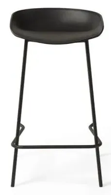 Renzo Set of 2 Barstool - Black