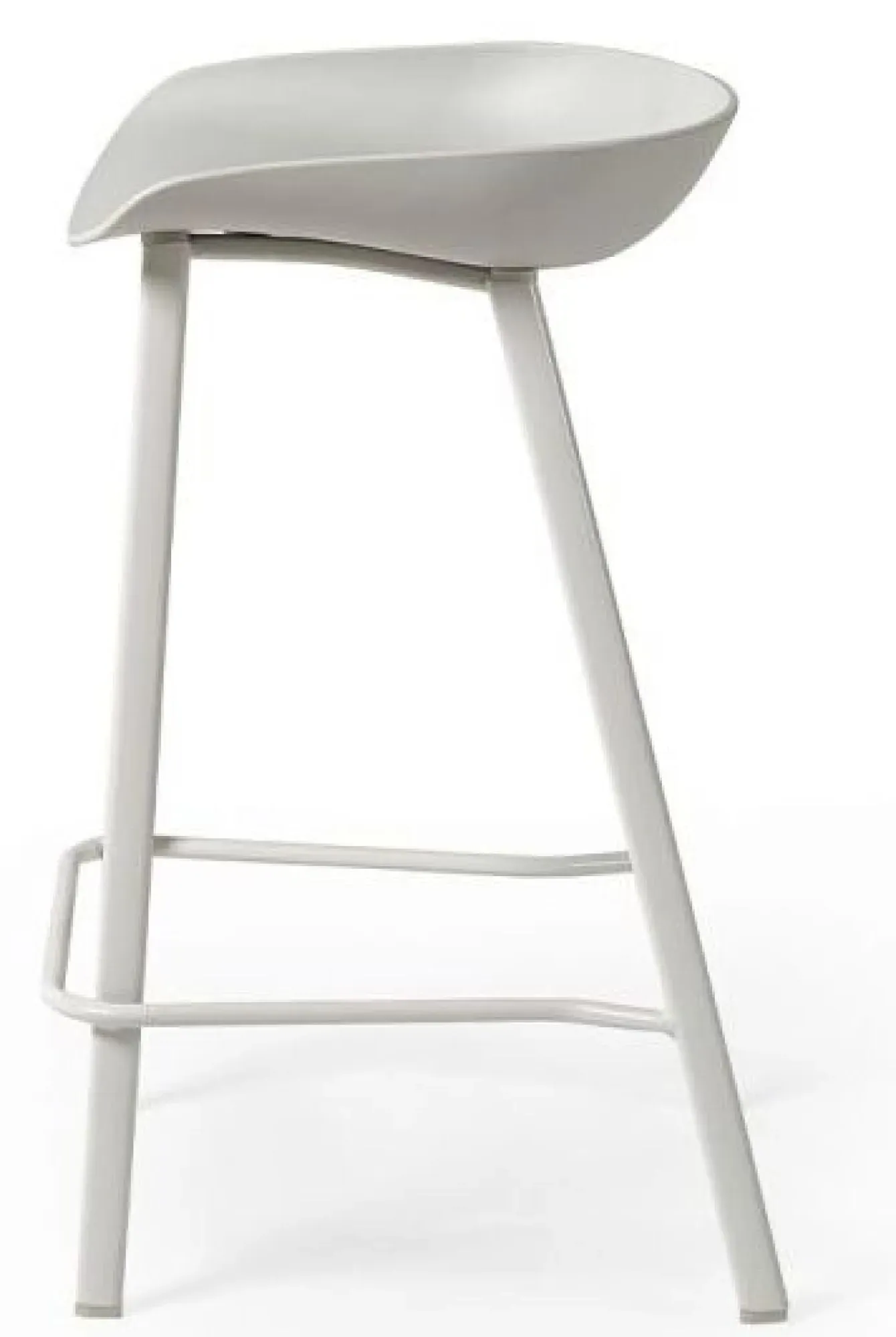 Renzo Set of 2 Barstool - Grey