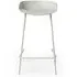 Renzo Set of 2 Barstool - Grey