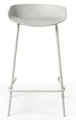 Renzo Set of 2 Barstool - Grey