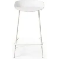 Renzo Set of 2 Barstool - White