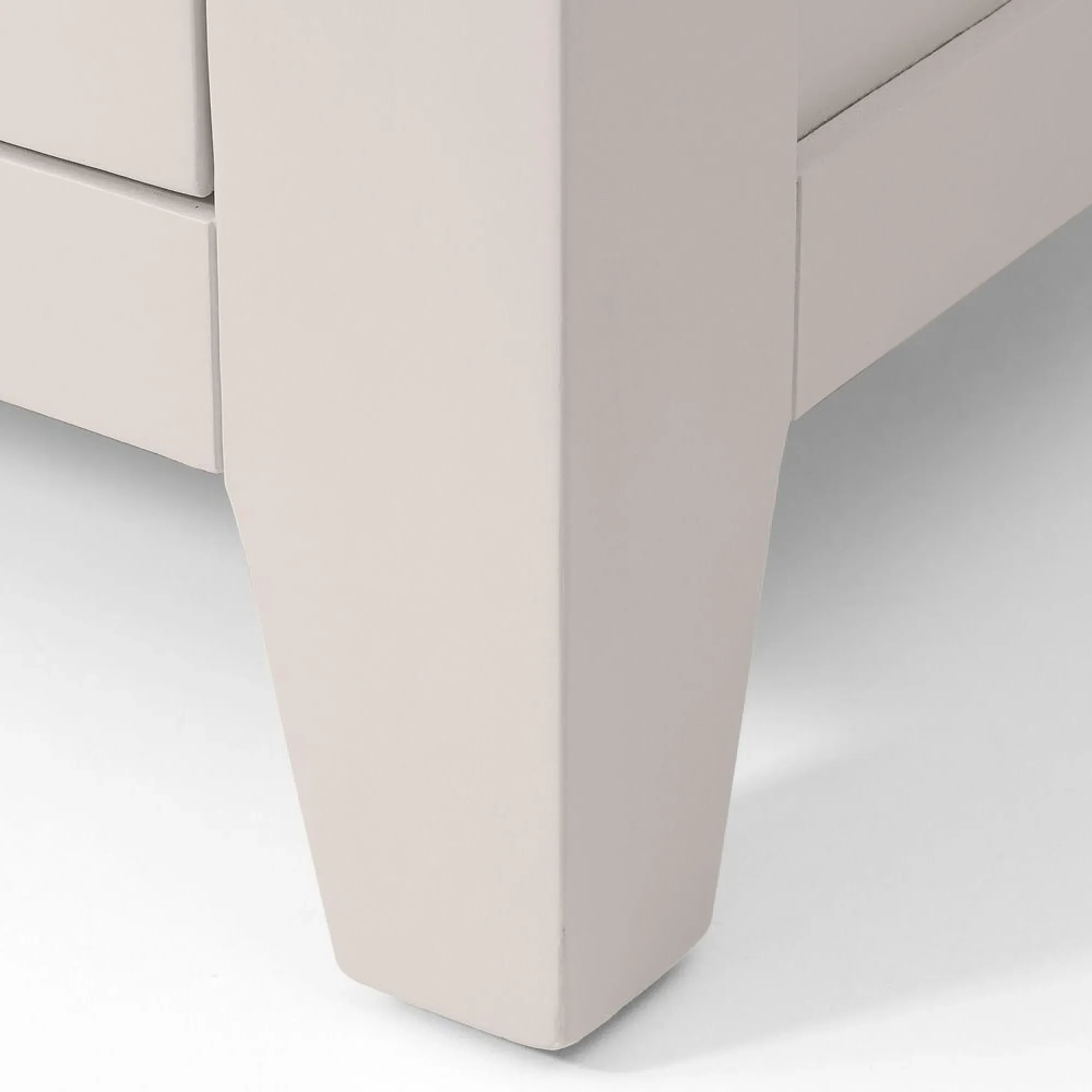 Richmond 3 Drawer Bedside Cabinet - Grey