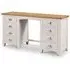 Richmond 8 Drawer Dressing Table - Grey