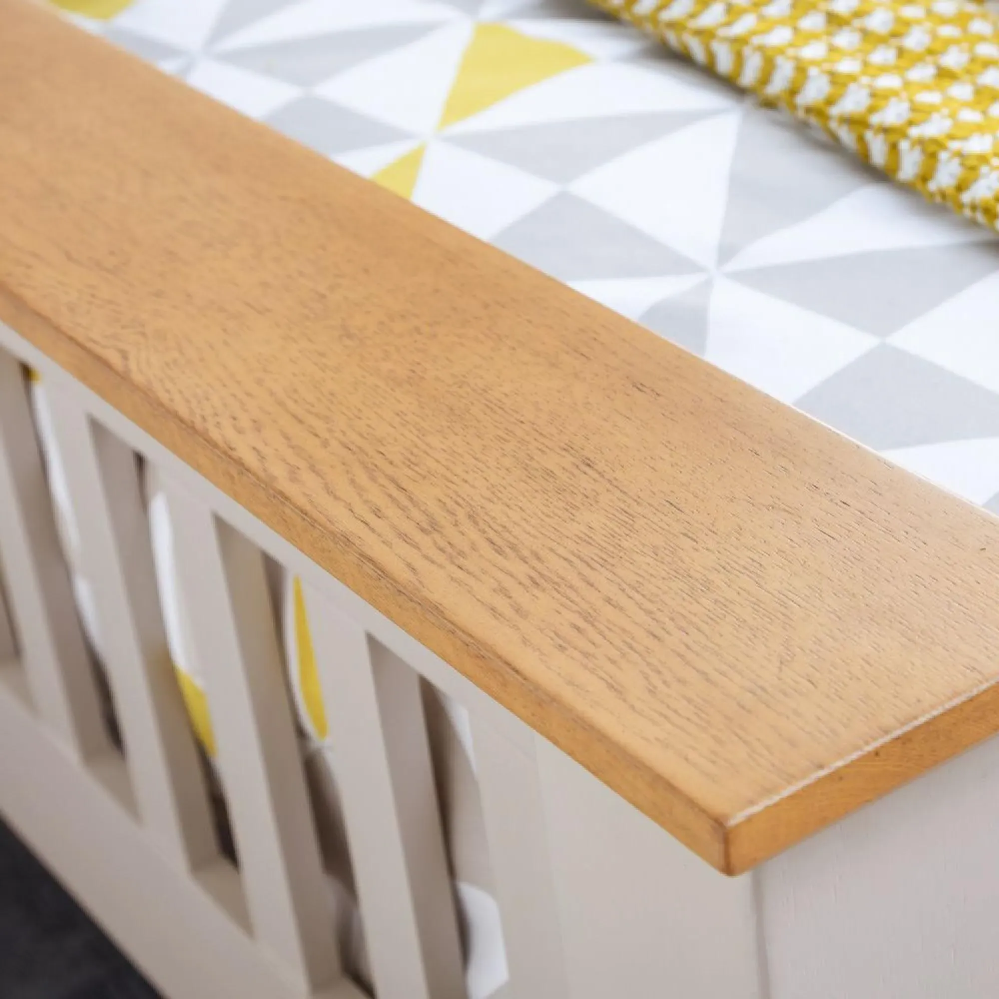 Richmond Slatted Bed Frame - Grey