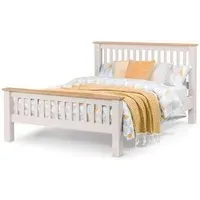 Richmond Slatted Bed Frame - Grey