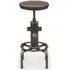 Rockport Round Set of 2 Barstool - Copper, Elm