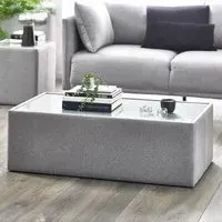 Rohe 110cm Coffee Table - Glass Top