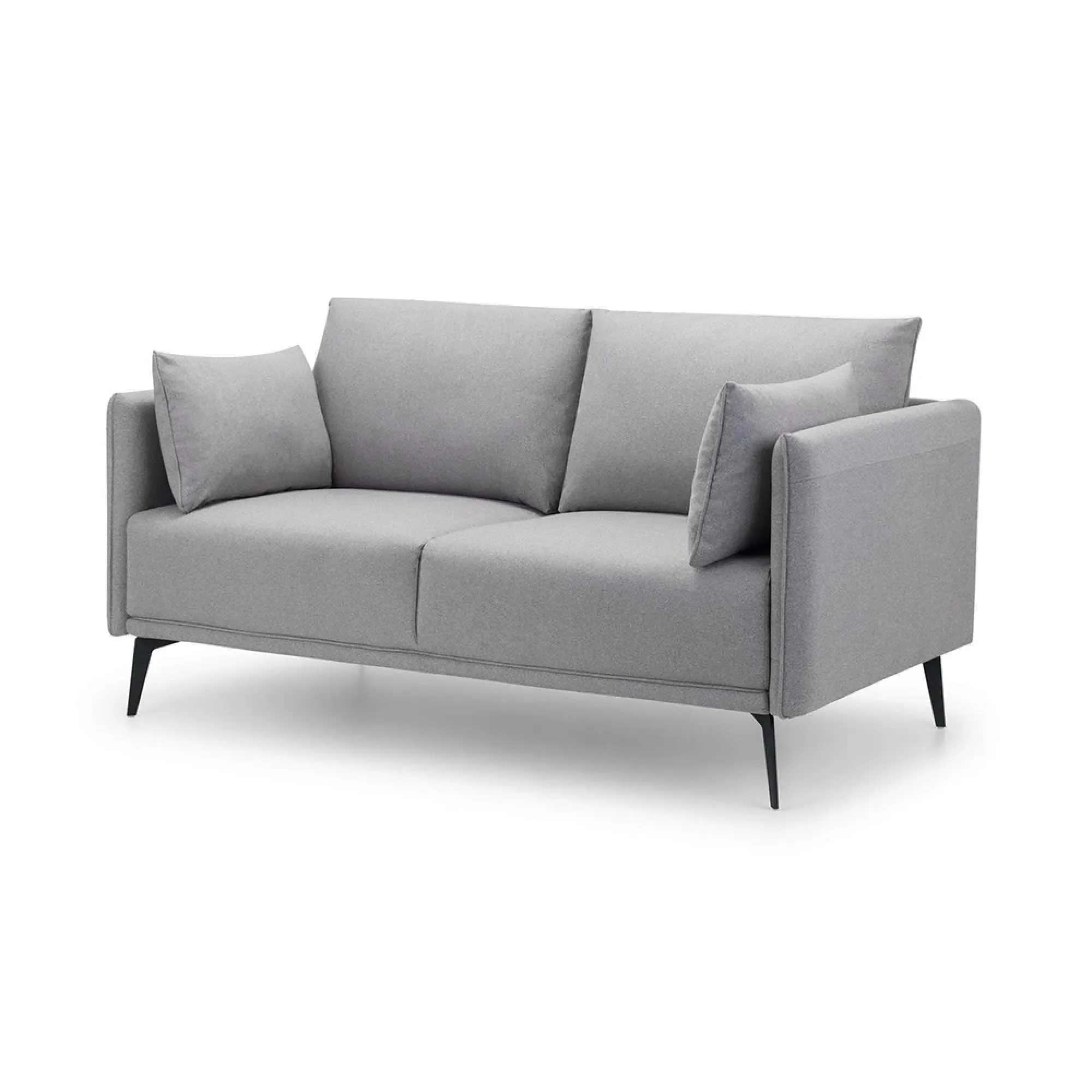 Rohe 2-Seater Sofa - Grey, Fabric