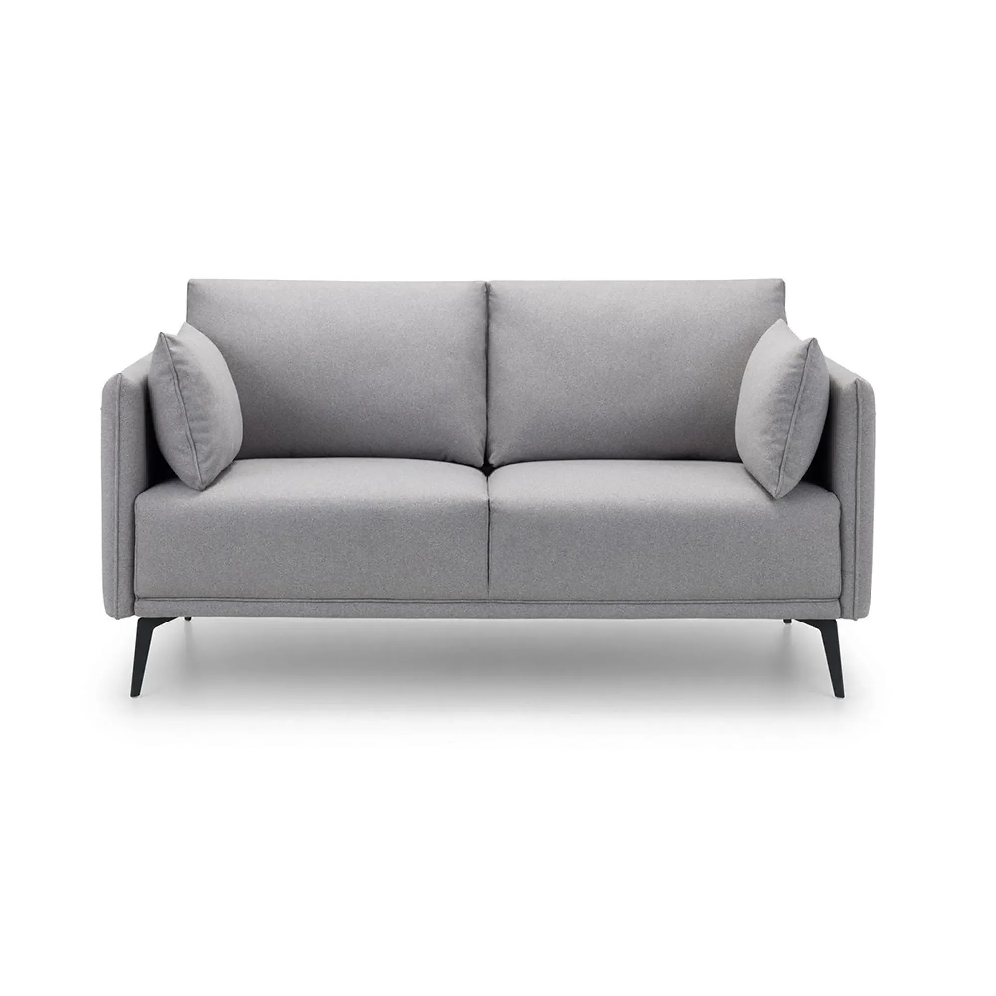 Rohe 2-Seater Sofa - Grey, Fabric
