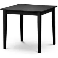 Rufford 2-4 Seater Extendable Dining Table - Black